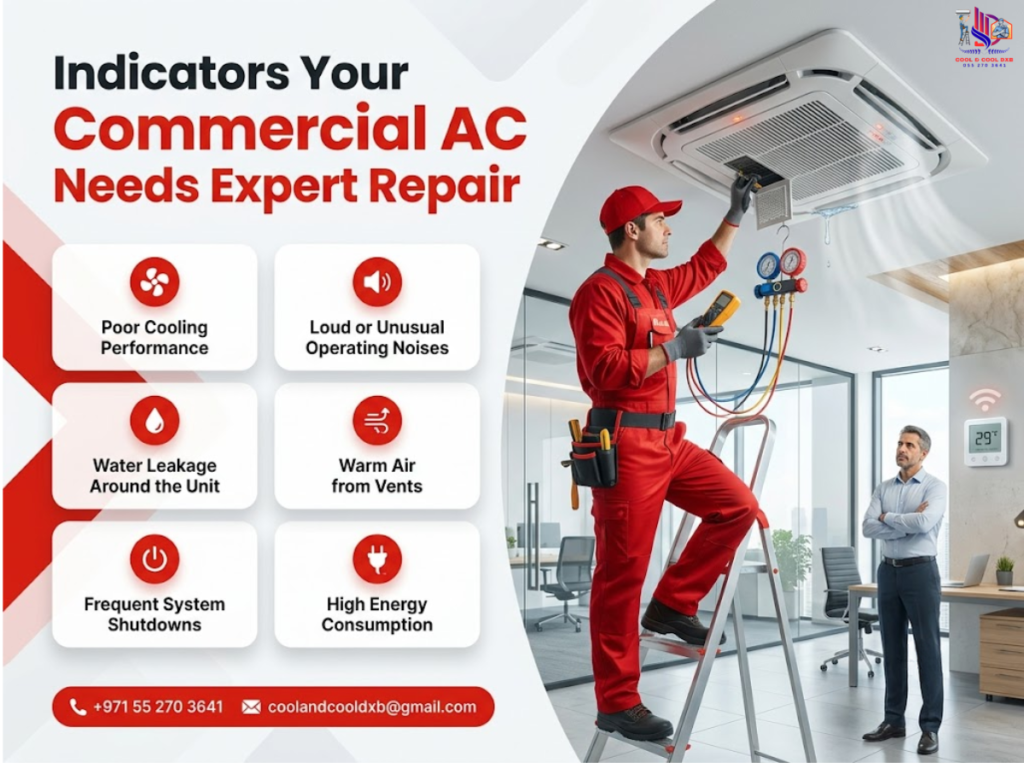 indicators your commercial ac needs expert repair