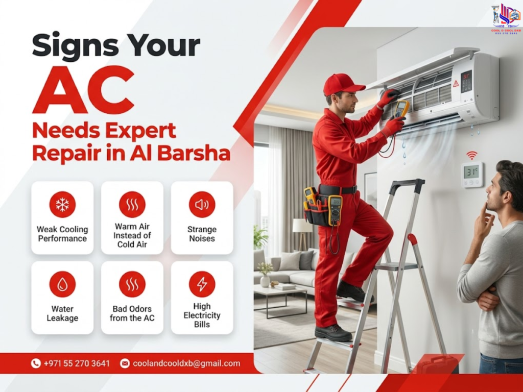signs your ac needs expert repair in al barsha